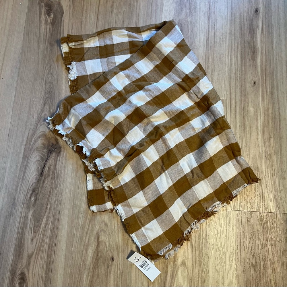 Loft Soft Buffalo Check Scarf